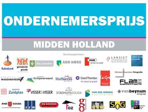Twee Goudse bedrijven genomineerd voor Ondernemersprijs Midden-Holland