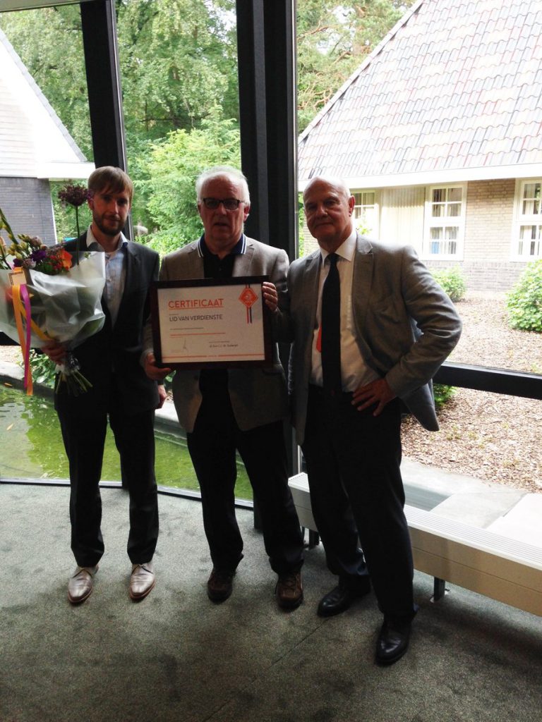 Bert Kalmeijer door KNVB onderscheiden tot Lid van Verdienste