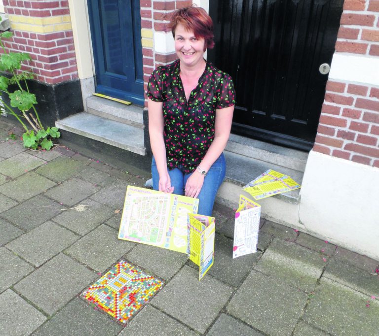 Spel met mozaïektegels in Kort Haarlem kan beginnen