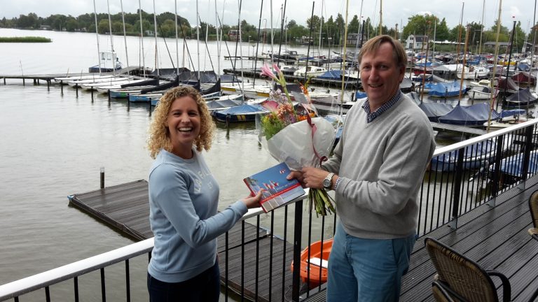 1000ste lid aan boord bij Roei- en Zeilvereniging Gouda