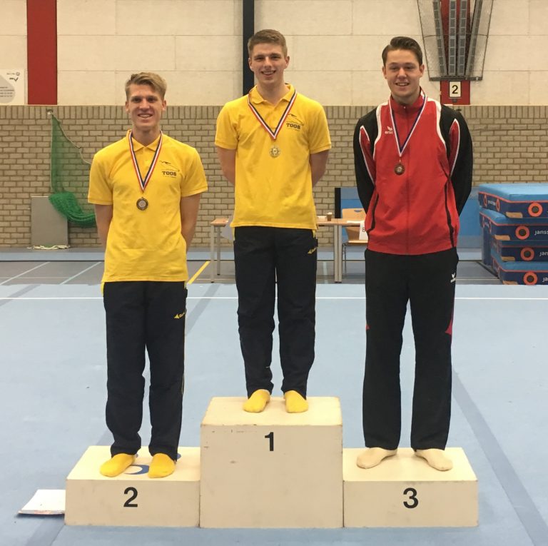 Goud voor TOOS Turners Jelle Versluis en Jari van der Eijk