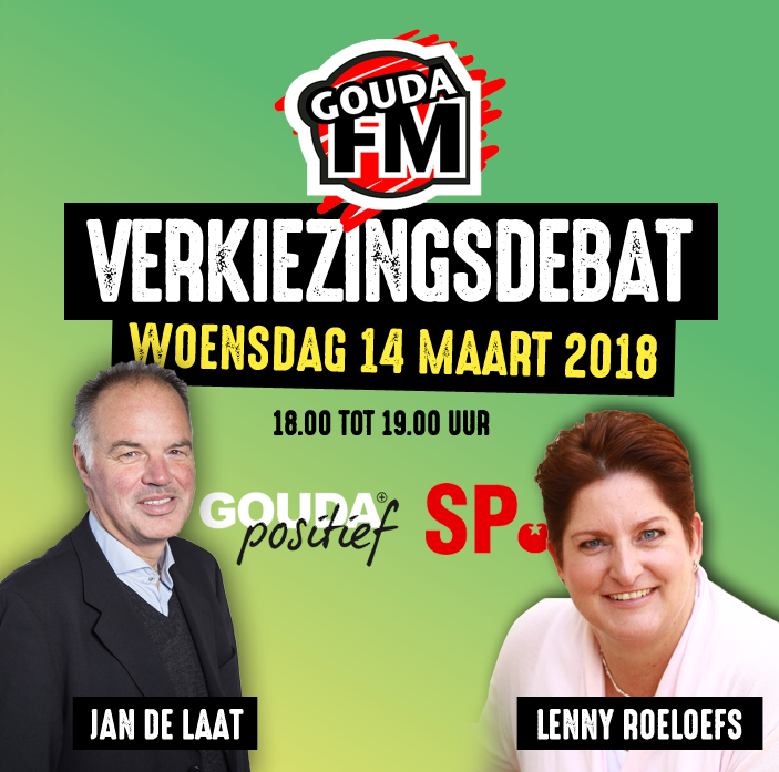 GoudaFM debat: Gouda Positief en SP