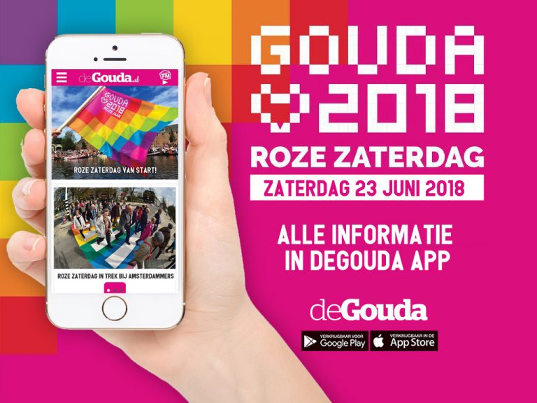 Roze Zaterdag in deGouda App