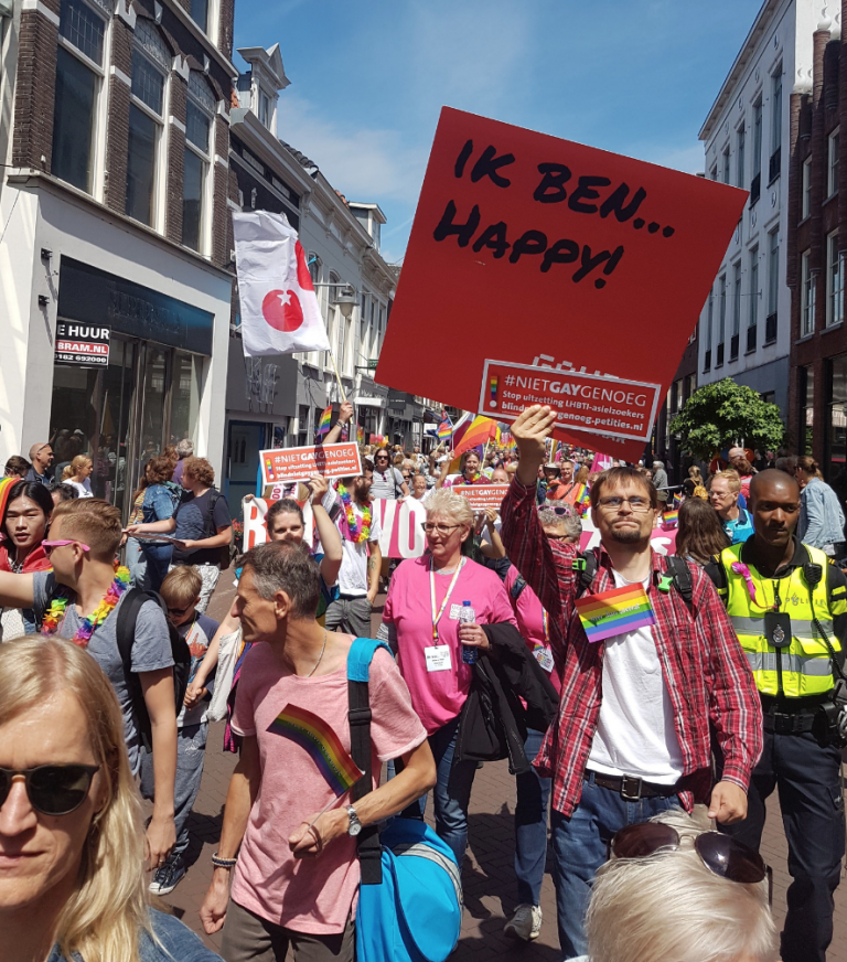 The Pride Walk: Love, Peace and Harmony!