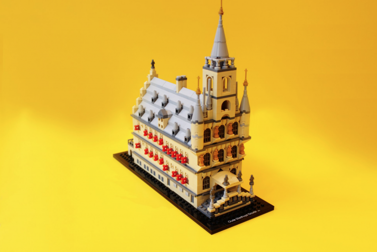 Oude Stadhuys als LEGO-model
