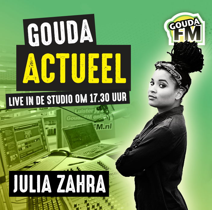 Julia Zahra live bij GoudaFM