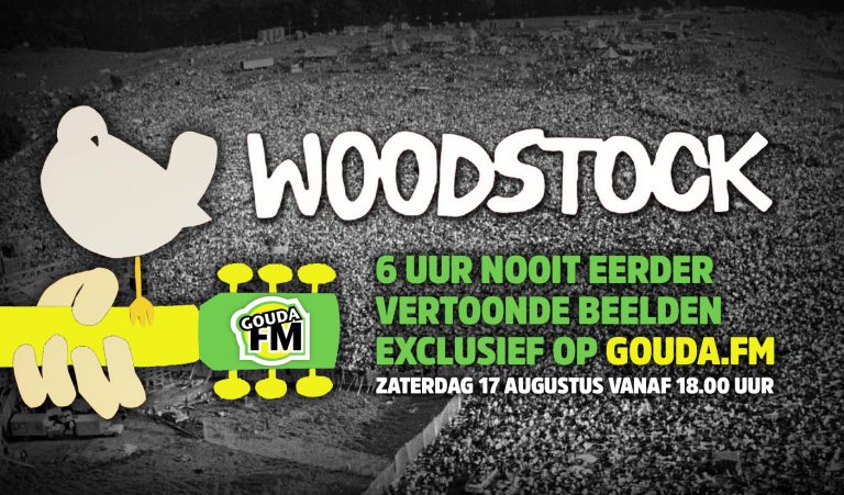 GoudaFM viert 50 jaar Woodstock met unieke TV-beelden