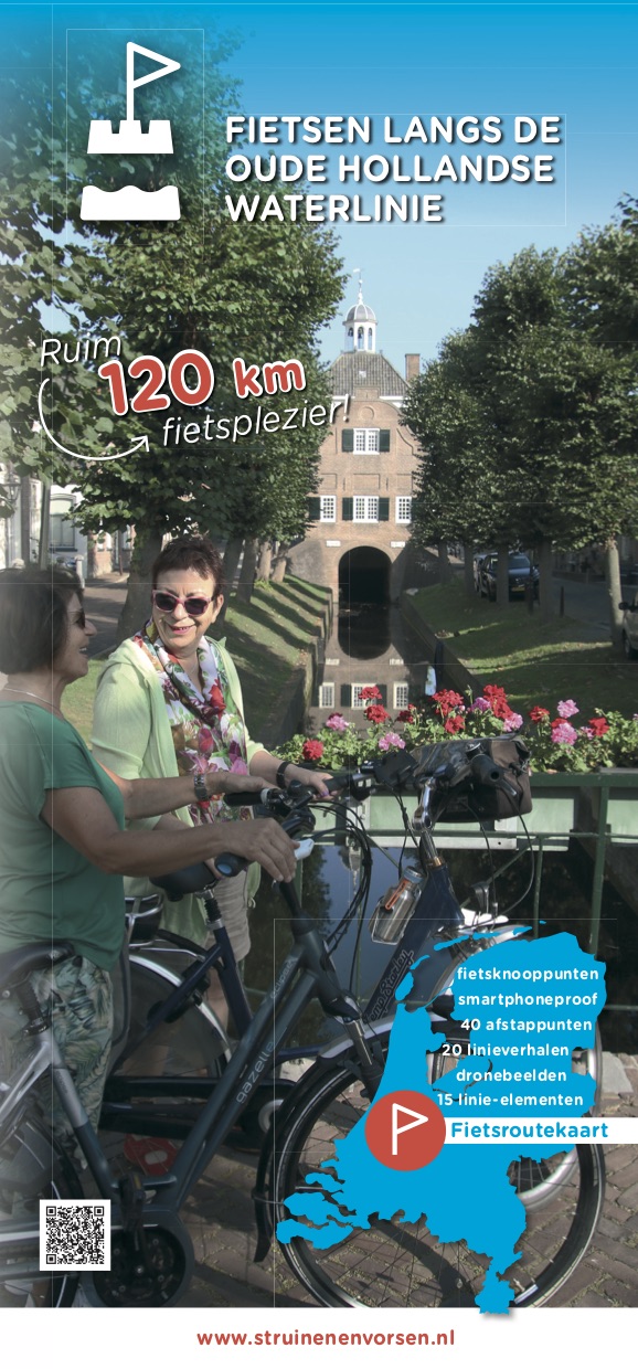 Vrij.13-09: fietsroute door Oude Hollandse Waterlinie