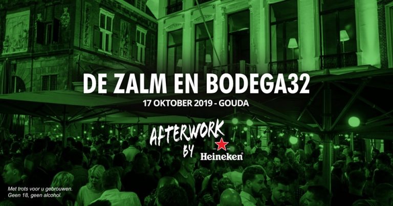 De donderdagmiddagborrel Heineken Afterwork komt naar Gouda