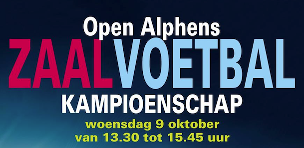Wo. 09-10: Open Alphens Zaalvoetbal Kampioenschap