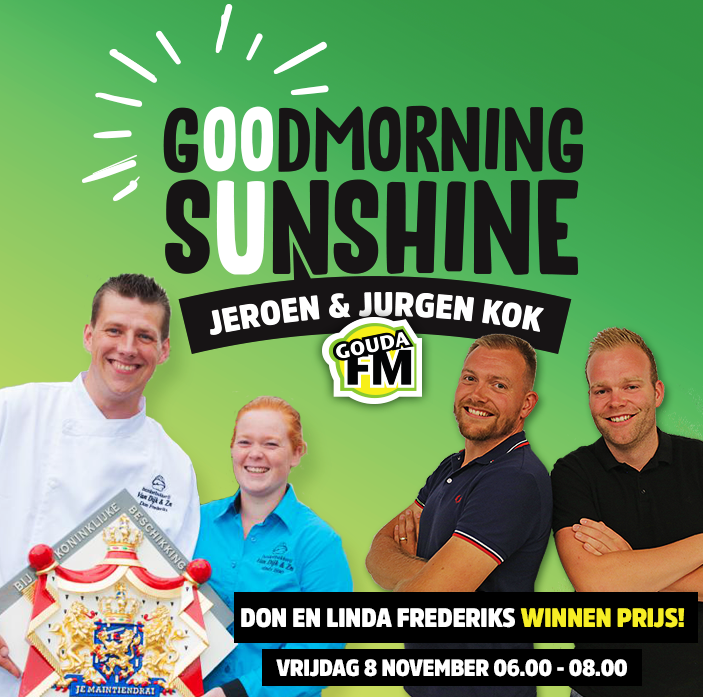 Vr. 08-11: Winnaars Linda en Don Frederiks bij GoudaFM