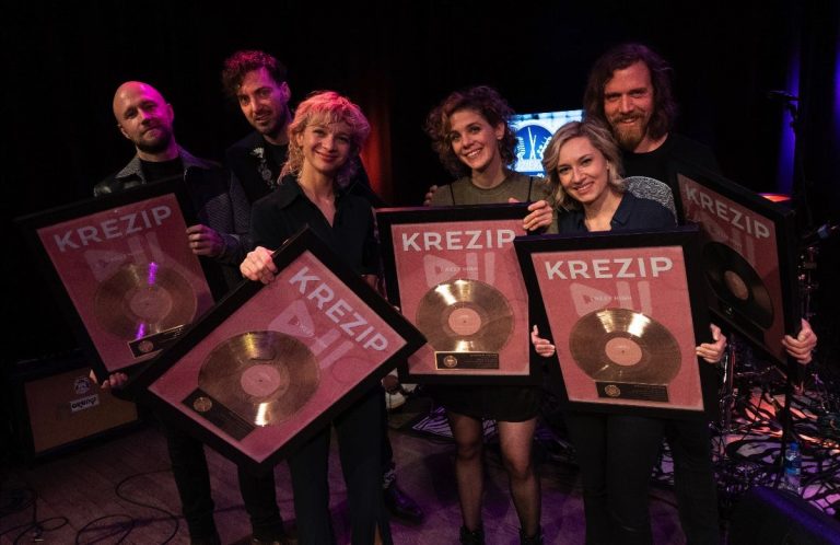 Gouden plaat voor Krezip