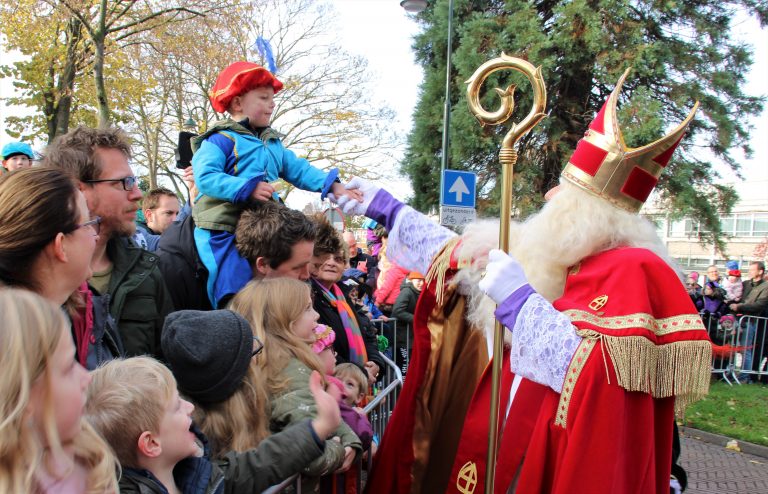 Sinterklaas intocht Gouda in beeld
