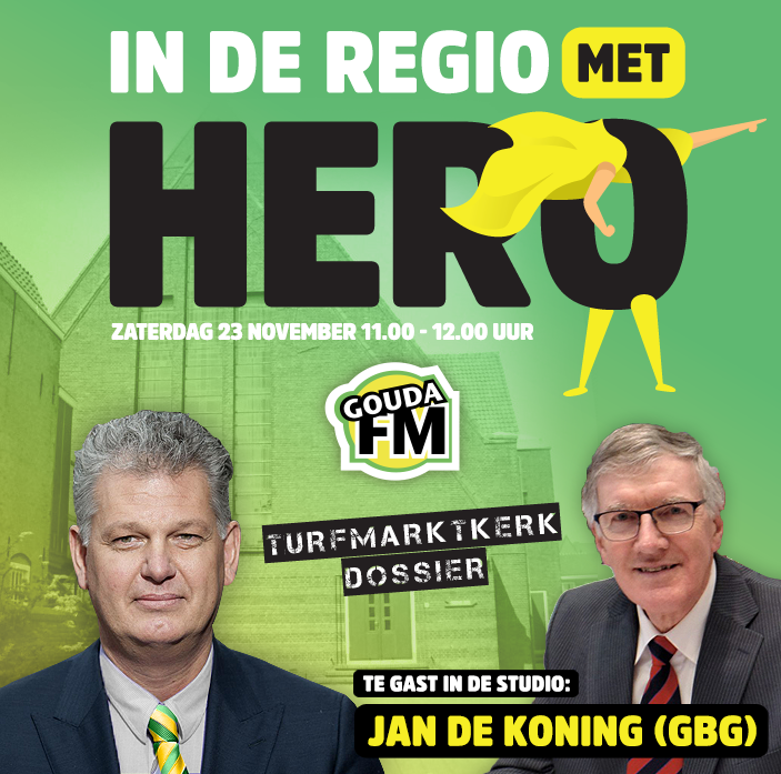 Turfmarktkerk dossier: Jan de Koning (GBG) te gast bij Hero Brinkman
