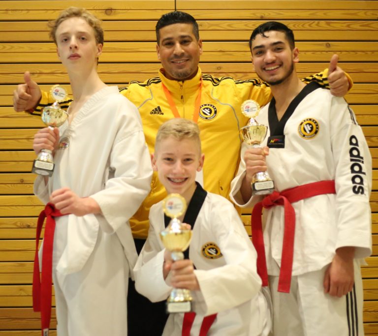 Goudse sporters Akabbouz laten zich gelden op NK Taekwondo