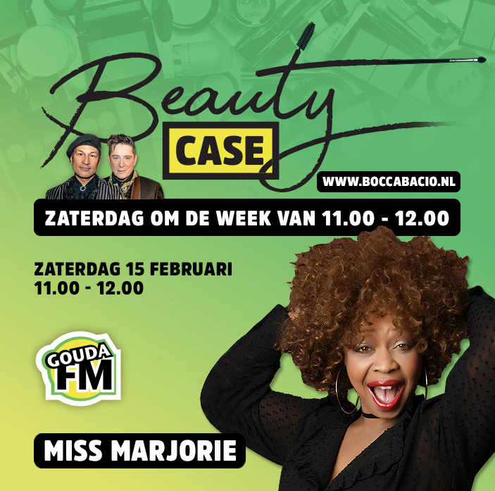 Miss Marjorie te gast bij Beauty Case op GoudaFM