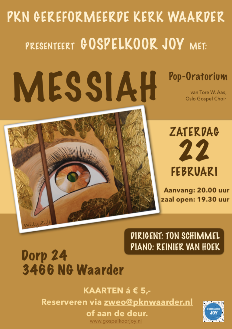 Za. 22-02: Unieke uitvoering MESSIAH in Waarder