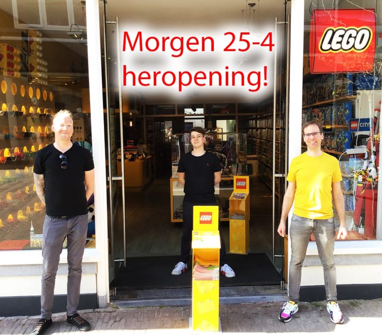 Legowinkel Play Today na 6 weken afwezigheid weer open