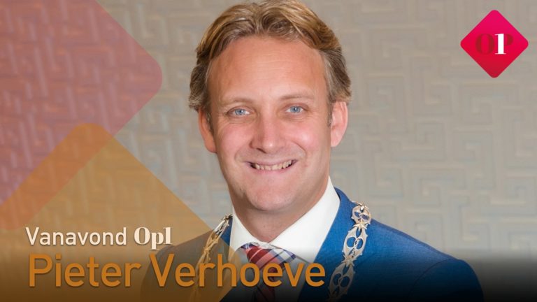 Burgemeester Pieter Verhoeve te gast bij Op1 op NPO1