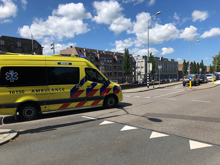 Scooterongeval in Waddinxveen