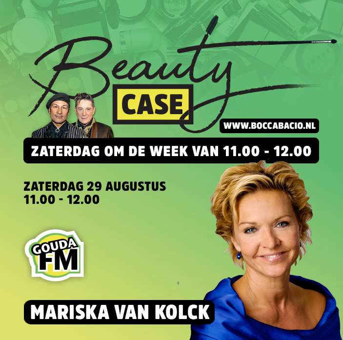 Mariska van Kolck te gast bij Beautycase op GoudaFM