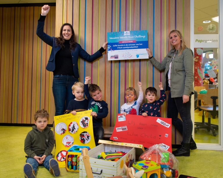 Kinderen ‘Beestenboel’ winnaar van Wondere Wereld Peace Challenge