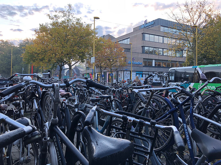 Opruimactie fietsen stationsgebied