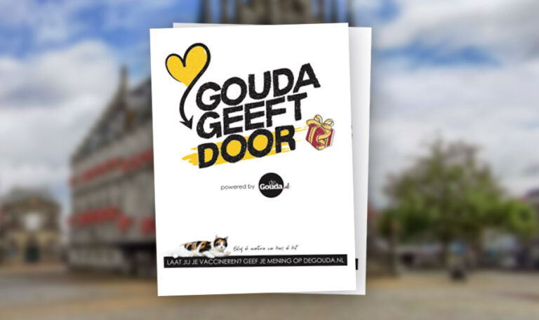 Speciale editie deGouda verandert vandaag in Gouda Geeft Door
