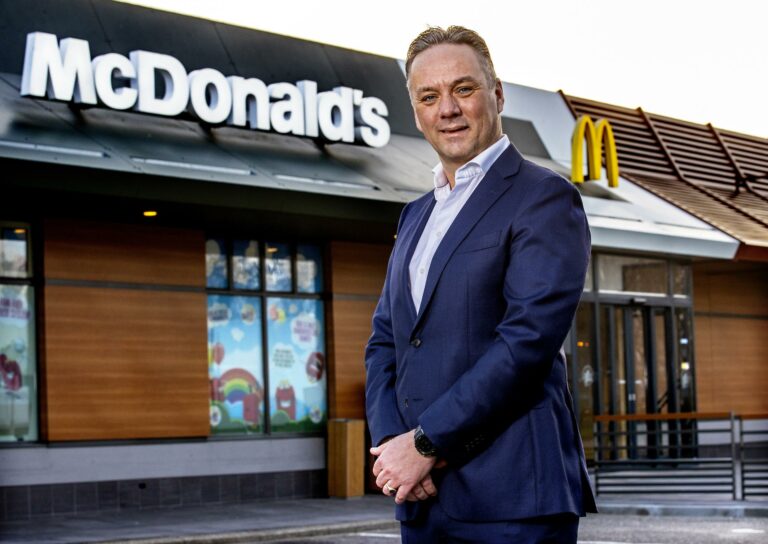 Robert Leene start na internationale McDonald’s carrière als Franchisenemer in Bodegraven