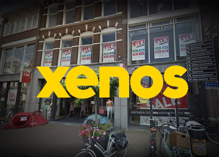 Winkelketen Xenos in het pand van Perry Sport