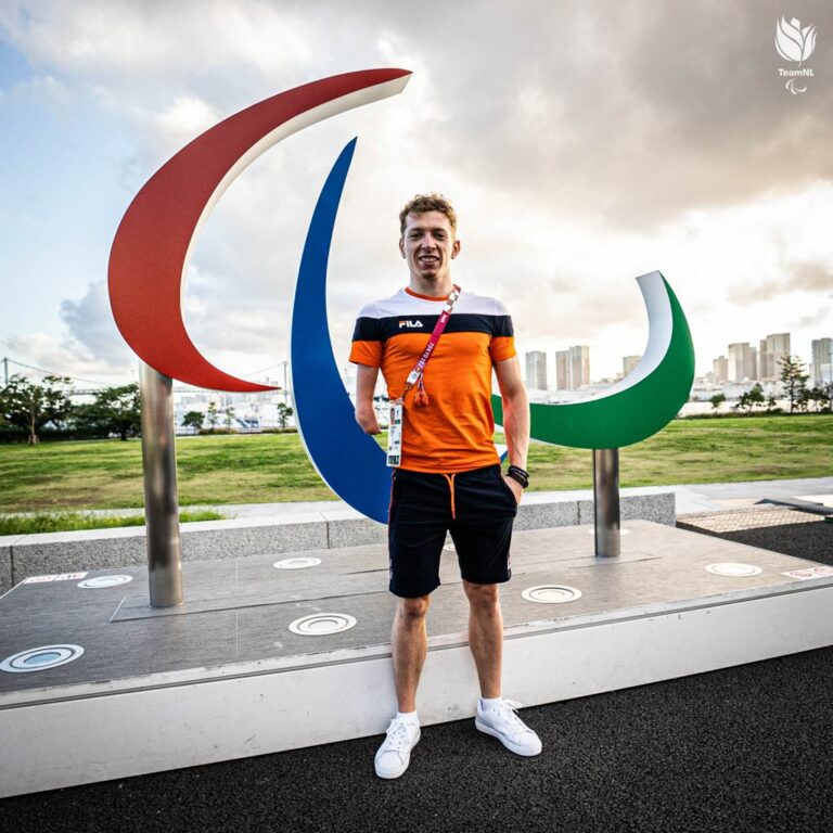 Tim van Duuren uit Gouda debuteert op Paralympics