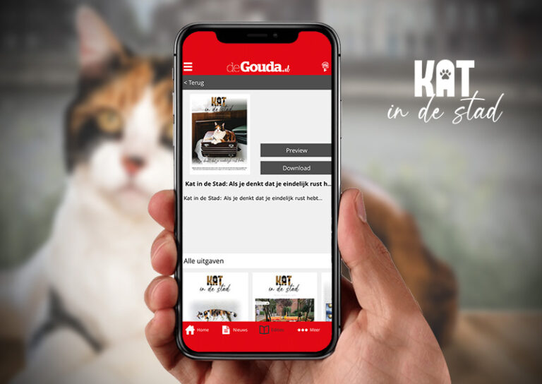 Lees alle verhalen van Kat in de Stad terug in deGouda App