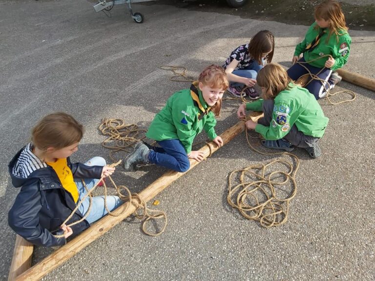 Scouting Jan van Hoof verwelkomt Goudse kinderen