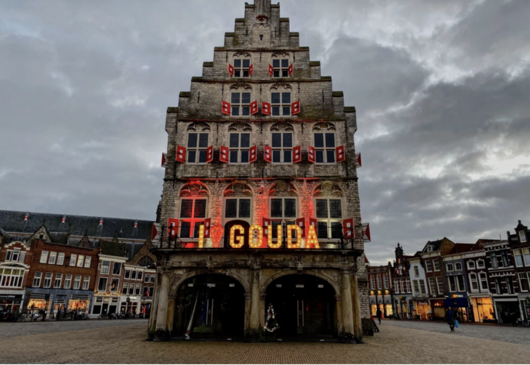 Uniek in de Goudse binnenstad, loop alleen deze week de bijzondere lichtjesroute